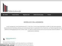 Sites similar to medienstudierende.eu