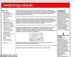Sites similar to mediensyndikat.de