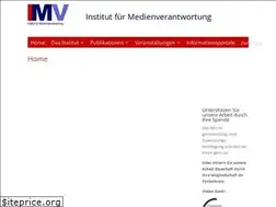 Sites similar to medienverantwortung.de