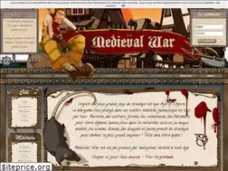 Sites similar to medieval-war.com