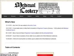 Sites similar to medievalcookery.com