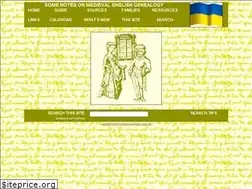 Sites similar to medievalgenealogy.org.uk