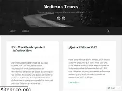 Sites similar to medievalstrucos.wordpress.com