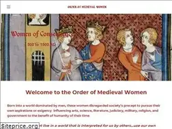 Sites similar to medievalwomen.org