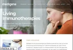 Sites similar to medigene.de