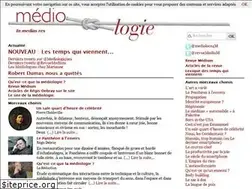 Sites similar to mediologie.org