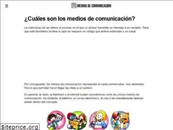 Sites similar to mediosdecomunicacion.info