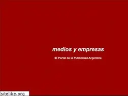 Sites similar to mediosyempresas.com
