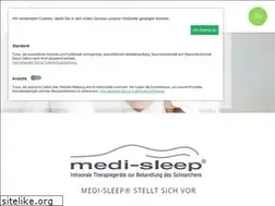 Sites similar to medisleep.de