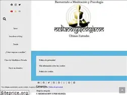 Sites similar to meditacionypsicologia.com