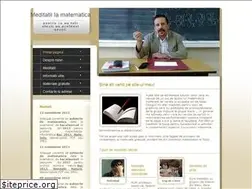 Sites similar to meditatii-mate.ro