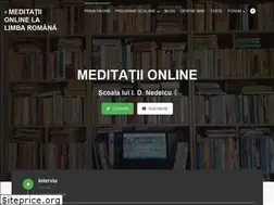 Sites similar to meditatiilaromana.ro
