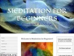 Sites similar to meditation-for-beginners.com