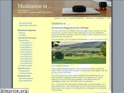 Sites similar to meditation-in.de