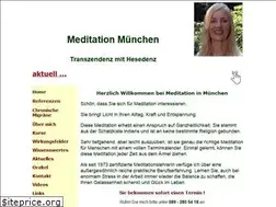 Sites similar to meditation-muenchen.com