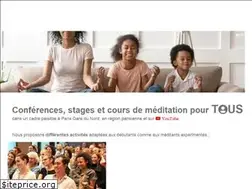 Sites similar to meditation-paris.org