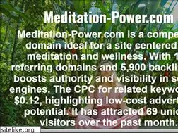 Sites similar to meditation-power.com