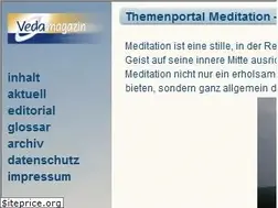 Sites similar to meditation.vedamagazin.de