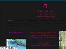 Sites similar to meditationetpresence.com
