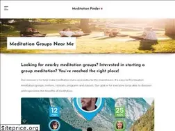 Sites similar to meditationfinder.com