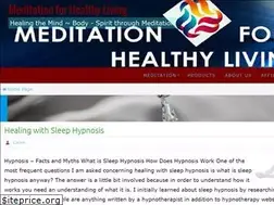 Sites similar to meditationforhealthyliving.com