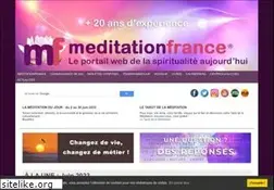 Sites similar to meditationfrance.com