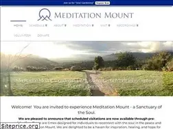 Sites similar to meditationmount.org