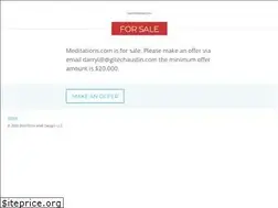Sites similar to meditations.com