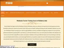 Sites similar to meditationschoolindia.org