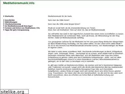 Sites similar to meditationsmusik.info