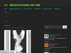 Sites similar to meditationsonthetarot.com