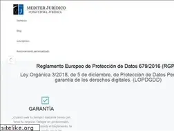 Sites similar to mediterjuridico.es