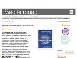 Sites similar to mediterranea-comunicacion.org