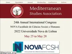 Sites similar to mediterraneanstudies.org