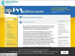 Sites similar to mediterranee.revues.org
