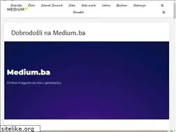 Sites similar to medium.ba