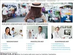 Sites similar to medizinerversicherung.de