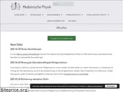 Sites similar to medizinphysik.wiki