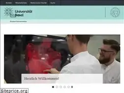 Sites similar to medizinstudium.unibas.ch