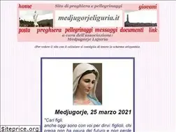 Sites similar to medjugorjeliguria.it