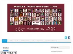 Sites similar to medleytoastmasters.com