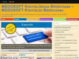 Sites similar to medosoft.hu