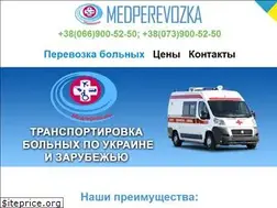 Sites similar to medperevozka.com.ua