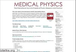 Sites similar to medphys.org