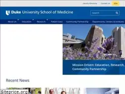 Sites similar to medschool.duke.edu
