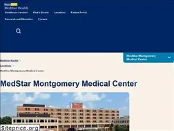 Sites similar to medstarmontgomery.org