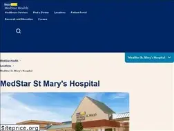 Sites similar to medstarstmarys.org