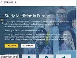 Sites similar to medstudy-europe.com