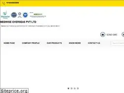 Sites similar to medwiseoverseas.in