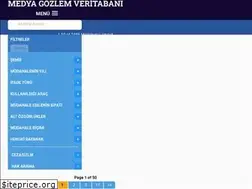 Sites similar to medyagozlemveritabani.org